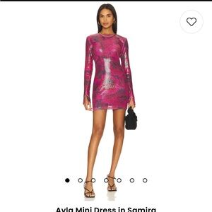 Ayla Mini Dress in Samira (Amanda Uprichard)